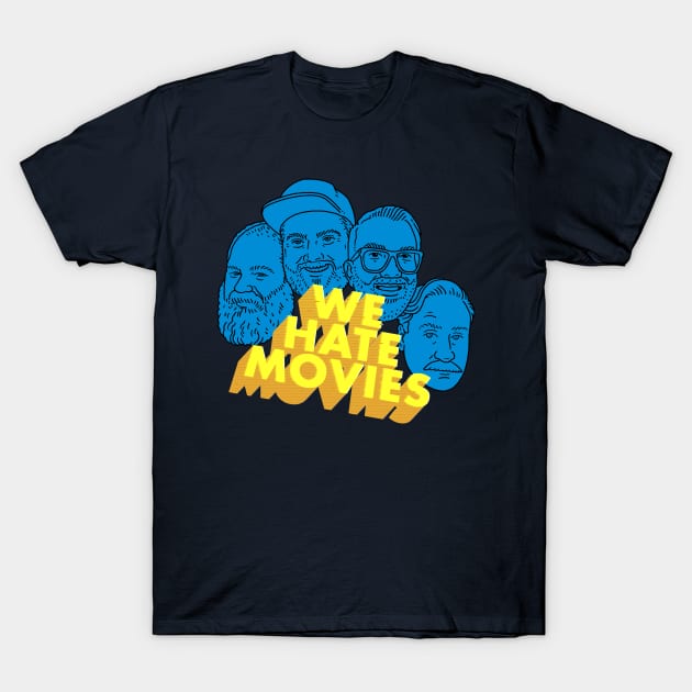 The Gang (Blue Variant) T-Shirt by We Hate Movies